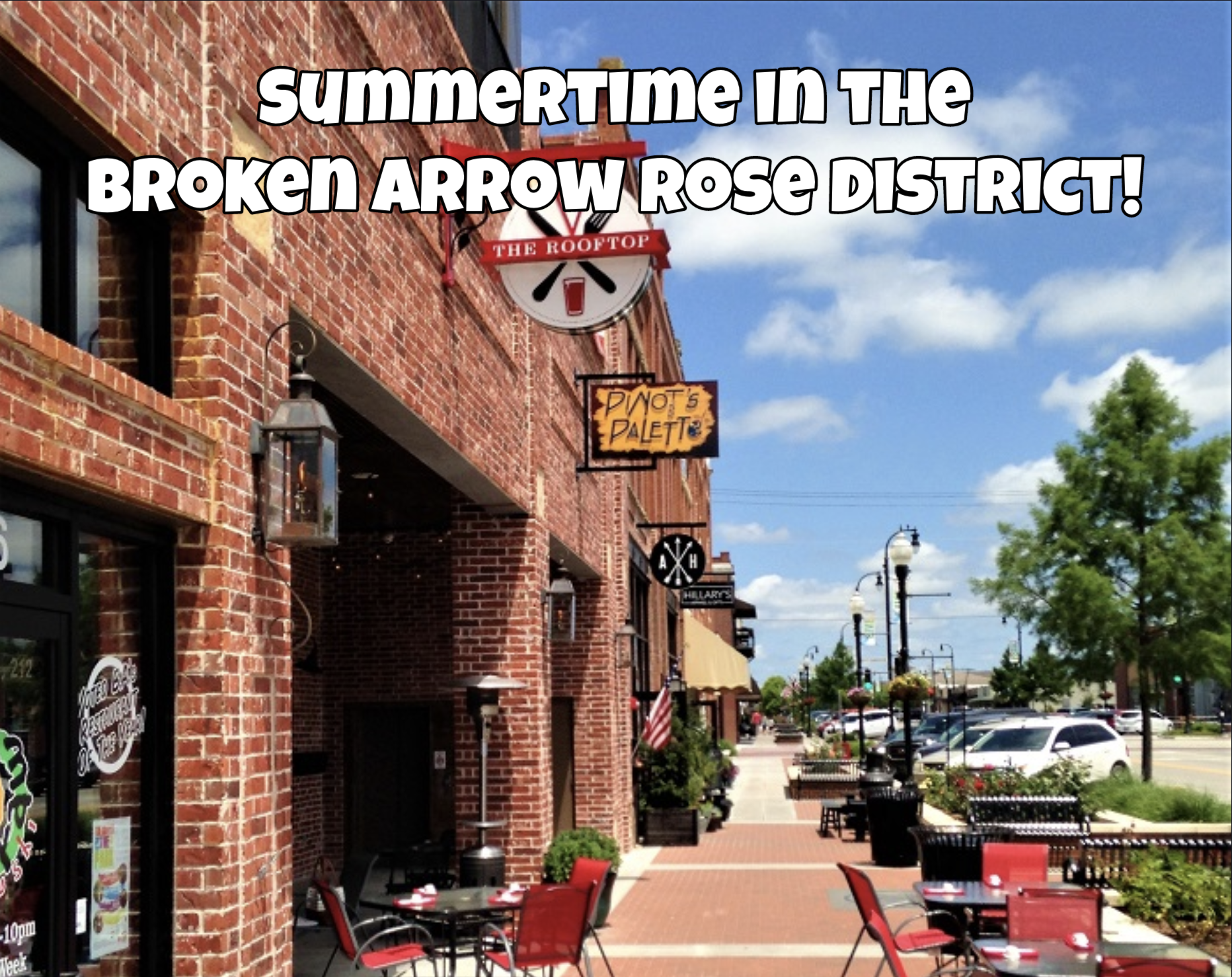 Summertime in the Rose District